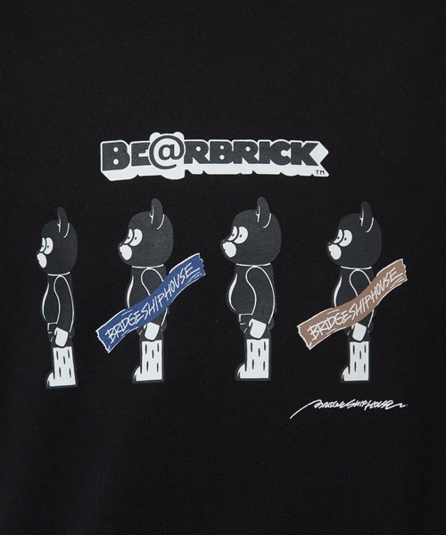 BE@RBRICK（ベアブリック）の「BE@RBRICK×BRIDGE SHIP HOUSEクルースウェット（スウェット・メンズ・ライトグレー/ダークブラウン/ブルー系その他4/ブラック・LL/L/M）」の15枚目の写真