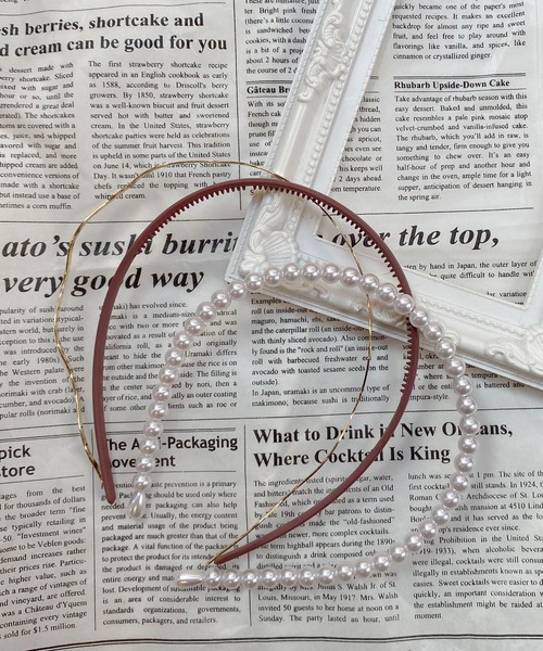 WEGO（ウィゴー）の「WEGO/【3点セット】マルチカチューシャ（カチューシャ・レディース・ベージュ/ワイン/オフホワイト/カーキ/ブラック・FREE）」の15枚目の写真