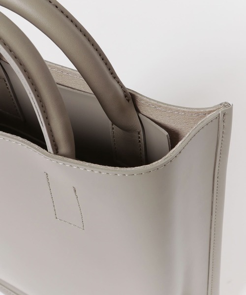 PIENI（ピエニ）の「PIENI　TOTE S（トートバッグ・メンズ・ブラック/グレー・-）」の7枚目の写真