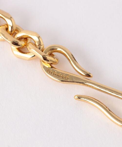 in mood（インムード）の「＜in mood（インムード）＞DROP チェーンネックレス（ネックレス・レディース・ゴールド/シルバー・FREE）」の8枚目の写真