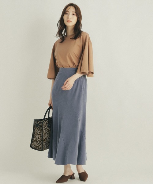 Andemiu（アンデミュウ）の「マーメイドスカート228622（スカート・レディース・ブラウン/ブルー/ブラック・SMALL/MEDIUM）」の13枚目の写真