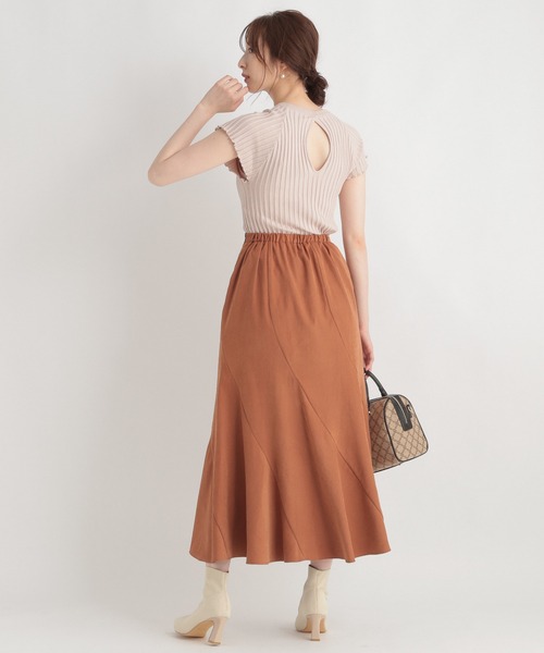 Andemiu（アンデミュウ）の「マーメイドスカート228622（スカート・レディース・ブラウン/ブルー/ブラック・SMALL/MEDIUM）」の11枚目の写真