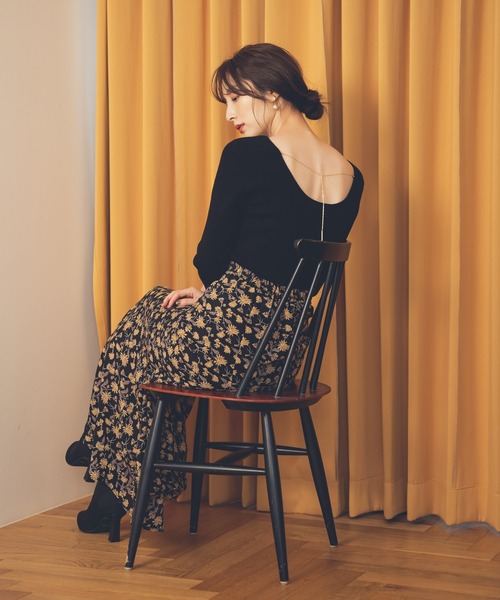 Andemiu（アンデミュウ）の「マーメイドスカート228622（スカート・レディース・ブラウン/ブルー/ブラック・SMALL/MEDIUM）」の17枚目の写真