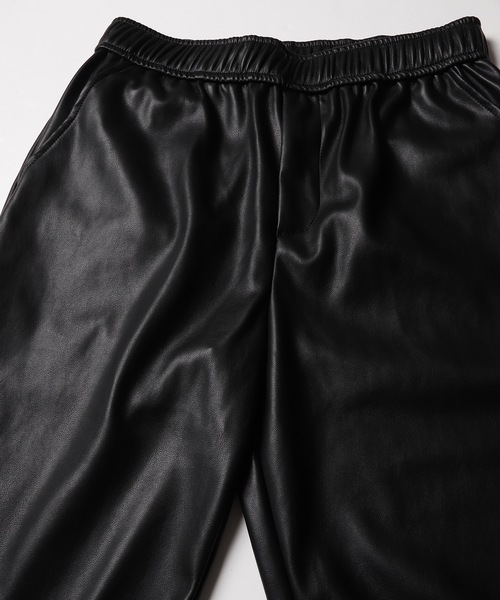 .efiLevol（エフィレボル）の「Eco Leather Easy Pants（その他パンツ・メンズ・ブラック・FREE）」の10枚目の写真