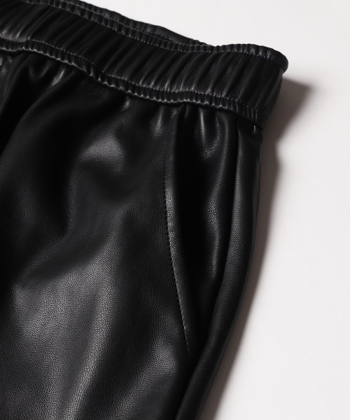 .efiLevol（エフィレボル）の「Eco Leather Easy Pants（その他パンツ・メンズ・ブラック・FREE）」の12枚目の写真