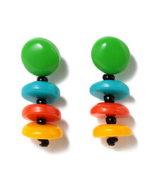 BEAMS BOY | Jackie Brazil / TRIPLE DROP PIERCE(ピアス（両耳用）)