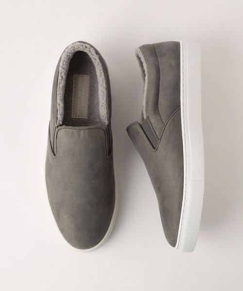 green label relaxing（グリーンレーベルリラクシング）の「ウォームスリッポン スニーカー -撥水-（スニーカー・レディース・ブラック/グレー/その他1・S/M/L/XL）」の7枚目の写真