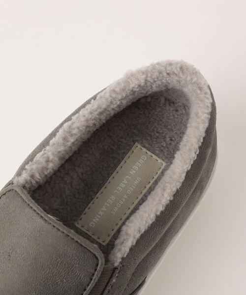 green label relaxing（グリーンレーベルリラクシング）の「ウォームスリッポン スニーカー -撥水-（スニーカー・レディース・ブラック/グレー/その他1・S/M/L/XL）」の19枚目の写真