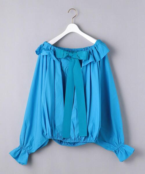 Patou（パトゥ）の「＜Patou（パトゥ）＞ボリュームスリーブ リボン