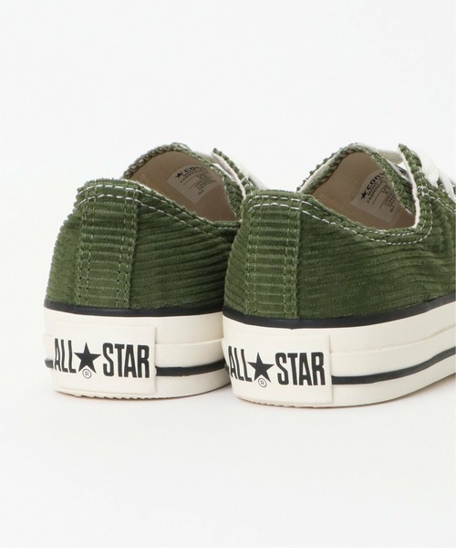 CONVERSE ALL STAR（コンバースオールスター）の「ALL STAR オールスター ウォッシュド コーデュロイ OX 2021AW（スニーカー・レディース・ブラウン/オリーブ/グレー・24.5cm/23cm/23.5cm/24.0cm）」の7枚目の写真