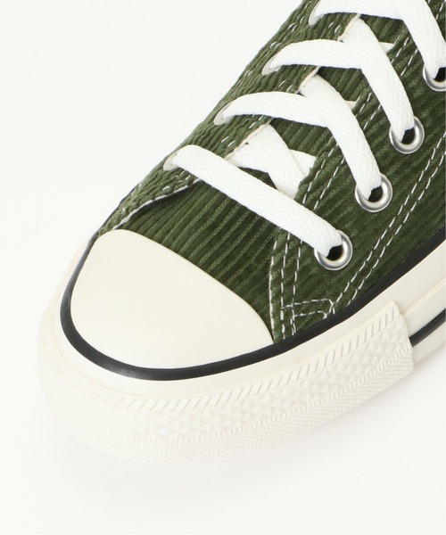 CONVERSE ALL STAR（コンバースオールスター）の「ALL STAR オールスター ウォッシュド コーデュロイ OX 2021AW（スニーカー・レディース・ブラウン/オリーブ/グレー・24.5cm/23cm/23.5cm/24.0cm）」の9枚目の写真
