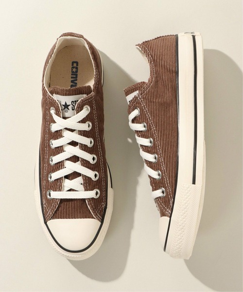 CONVERSE ALL STAR（コンバースオールスター）の「ALL STAR オールスター ウォッシュド コーデュロイ OX 2021AW（スニーカー・レディース・ブラウン/オリーブ/グレー・24.5cm/23cm/23.5cm/24.0cm）」の17枚目の写真
