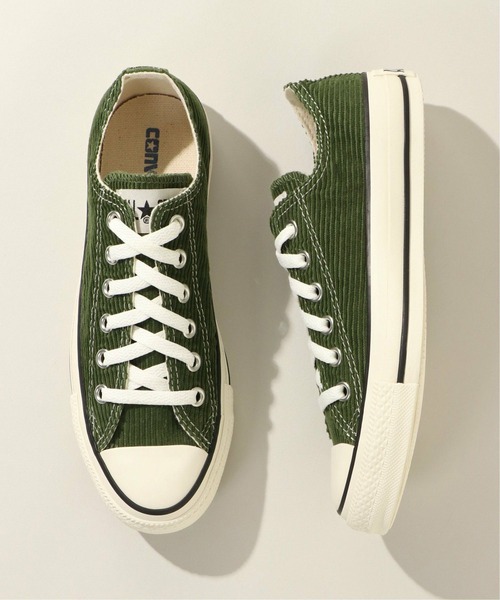 CONVERSE ALL STAR（コンバースオールスター）の「ALL STAR オールスター ウォッシュド コーデュロイ OX 2021AW（スニーカー・レディース・ブラウン/オリーブ/グレー・24.5cm/23cm/23.5cm/24.0cm）」の19枚目の写真