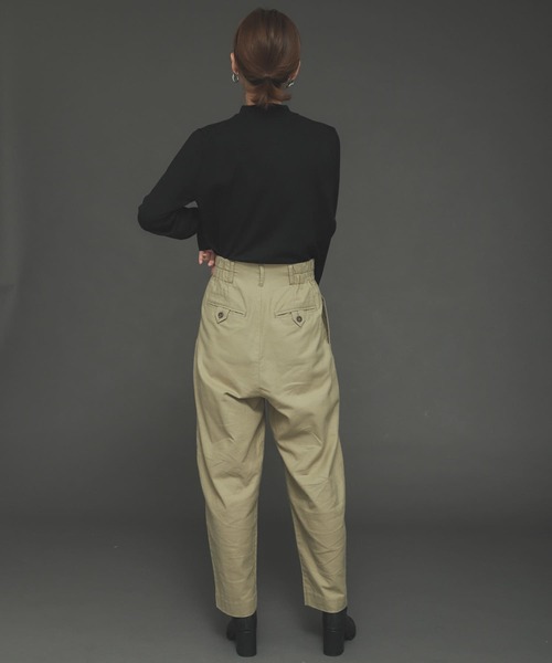 SENSE OF PLACE by URBAN RESEARCH（センスオブプレイスバイアーバンリサーチ）の「ストレッチボタンディテールセーター（ニット/セーター・レディース・ブラック/アイボリー/ライトブルー/ホワイト系その他・ONE）」の18枚目の写真