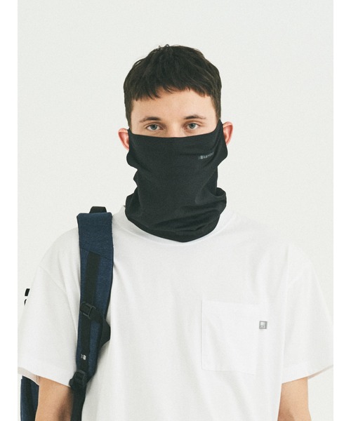 karrimor(カリマー)の「face cover(ネックウォーマー/スヌード・メンズ・ブラック/ダークグレー・ONESIZE)」の4枚目の写真