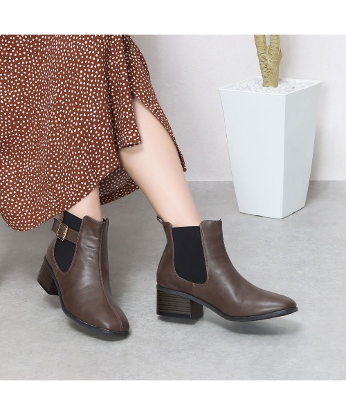 Realta レアルタ サイドゴアベルトショートブーツ ブーツ Realta レアルタ のファッション通販 Zozotown Realta レアルタ サイドゴアベルトショートブーツ ブーツ Realta レアルタ のファッション通販 Zozotown