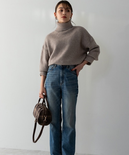 超美品♡未使用級 ♡コンタクト アベニュー トートバッグ シグネチャー デニム♡ Edit Sheen（エディットシーン）の「【ZOZO限定】チャーム付きボストン