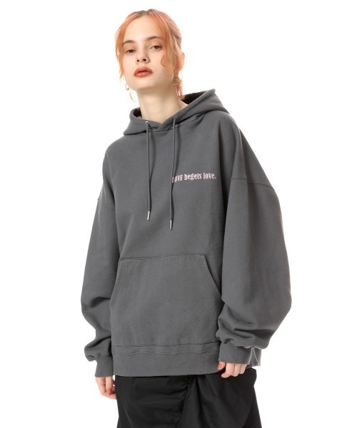 SLY（スライ）の「BIG SIZE HOODIE/ビッグサイズフーディー（パーカー