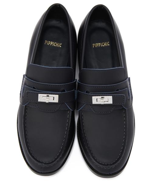 UNITED ARROWS（ユナイテッドアローズ）の「＜Pippichic（ピッピシック）＞ TWIST ローファー 15SS◆（ローファー・レディース・ネイビー・36h/37h/38/35h/36/37）」の3枚目の写真