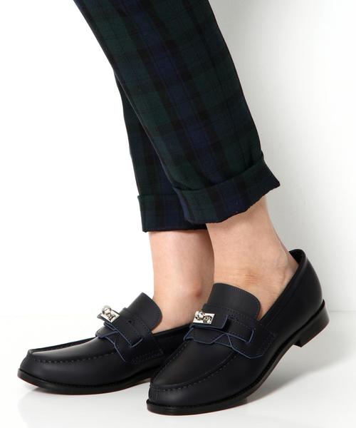 UNITED ARROWS（ユナイテッドアローズ）の「＜Pippichic（ピッピシック）＞ TWIST ローファー 15SS◆（ローファー・レディース・ネイビー・36h/37h/38/35h/36/37）」の2枚目の写真