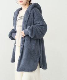 PUAL CE CIN | 【一部WEB限定】両面ボアコート(その他アウター)