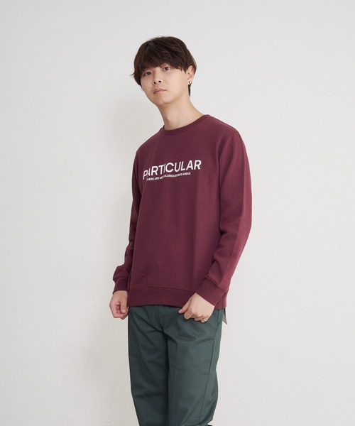 Blue Standard (ブルースタンダード)の「【BLUE STANDARD/ブルースタンダード】あったか裏起毛 プリントスウェット クルートレーナー(スウェット・メンズ・ホワイト/ブラック/ネイビー/カーキ/その他1/ホワイト系その他/ブラック系その他/杢グレー/グレー系その他/ワイン・MEDIUM/LARGE/X-LARGE)」の9枚目の写真