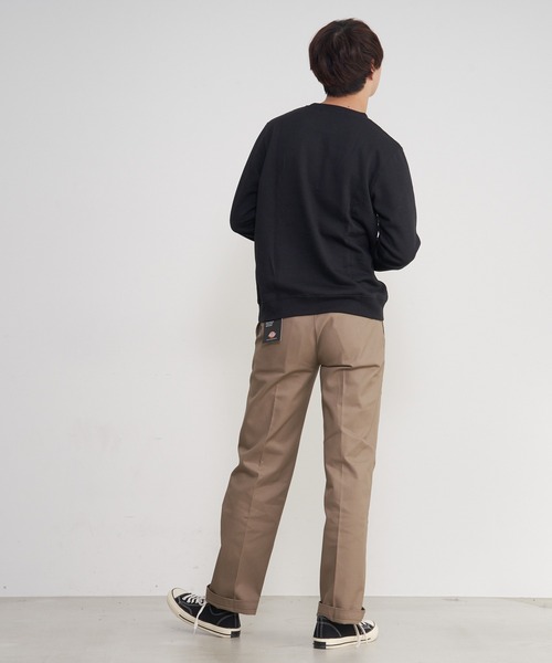 Blue Standard (ブルースタンダード)の「【BLUE STANDARD/ブルースタンダード】あったか裏起毛 プリントスウェット クルートレーナー(スウェット・メンズ・ホワイト/ブラック/ネイビー/カーキ/その他1/ホワイト系その他/ブラック系その他/杢グレー/グレー系その他/ワイン・MEDIUM/LARGE/X-LARGE)」の20枚目の写真
