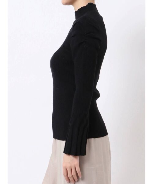 dazzlin（ダズリン）の「デコルテオープンリブニットトップス（ニット/セーター・レディース・グレー/ブラック/グリーン・FREE）」の14枚目の写真