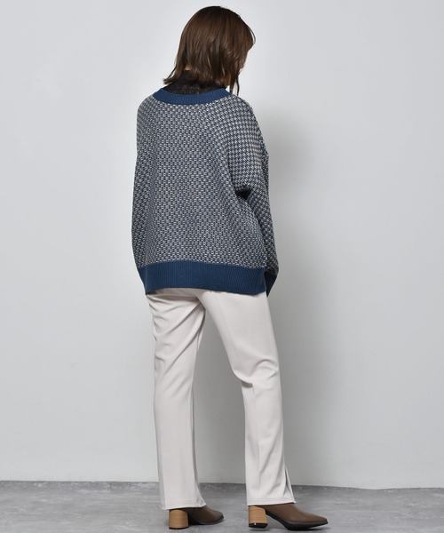 RETRO GIRL(レトロガール)の「柄アソート2WAYカーディガン(カーディガン/ボレロ・レディース・ブラック/ダークブラウン/ブルー/ホワイト系その他/イエロー・FREE)」の20枚目の写真