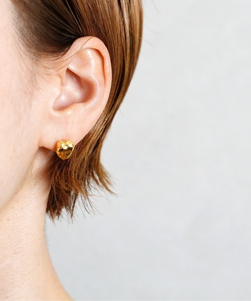 SIGNAL（シグナル）の「【SIGNAL/シグナル】Minimal Pierce / ミニマルピアス（ピアス（両耳用）・レディース・シルバー/ゴールド・FREE）」の2枚目の写真