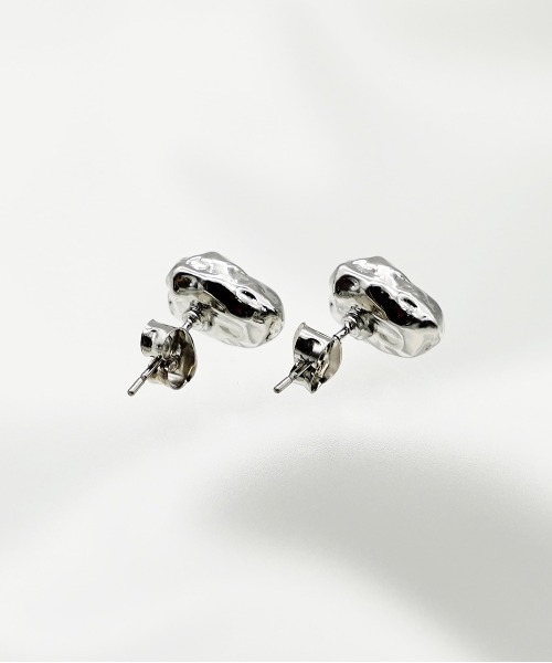 SIGNAL（シグナル）の「【SIGNAL/シグナル】Minimal Pierce / ミニマルピアス（ピアス（両耳用）・レディース・シルバー/ゴールド・FREE）」の4枚目の写真