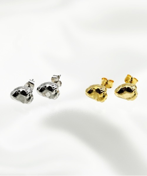 SIGNAL（シグナル）の「【SIGNAL/シグナル】Minimal Pierce / ミニマルピアス（ピアス（両耳用）・レディース・シルバー/ゴールド・FREE）」の3枚目の写真