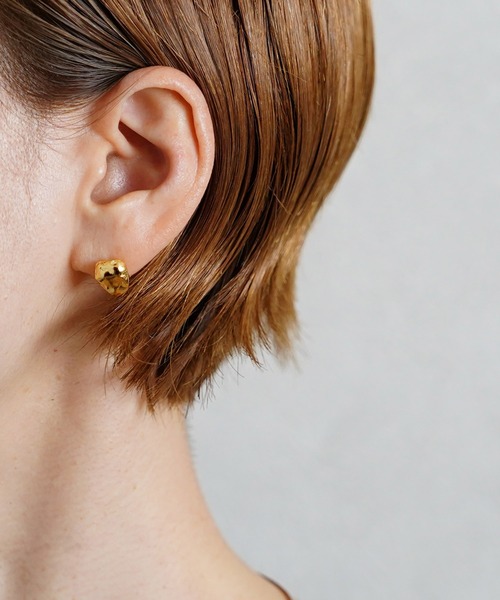 SIGNAL（シグナル）の「【SIGNAL/シグナル】Minimal Pierce / ミニマルピアス（ピアス（両耳用）・レディース・シルバー/ゴールド・FREE）」の7枚目の写真