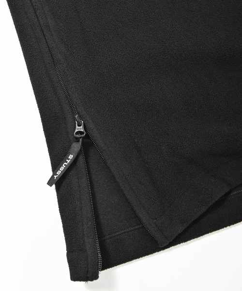STUSSY（ステューシー）の「STUSSY (ステューシー) POLAR ロング丈 フルジップベスト（ベスト・レディース・ブラック・M/L）」の6枚目の写真