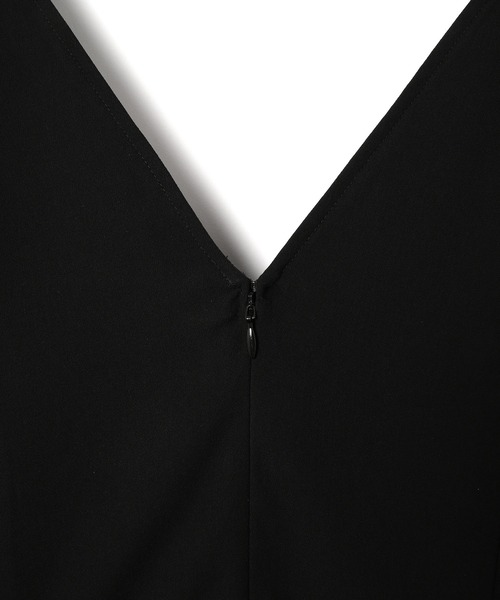 ADAM ET ROPE'（アダムエロペ）の「マーメイドジャンパーワンピース（ジャンパースカート・レディース・ブラック/キナリ・FREE）」の14枚目の写真