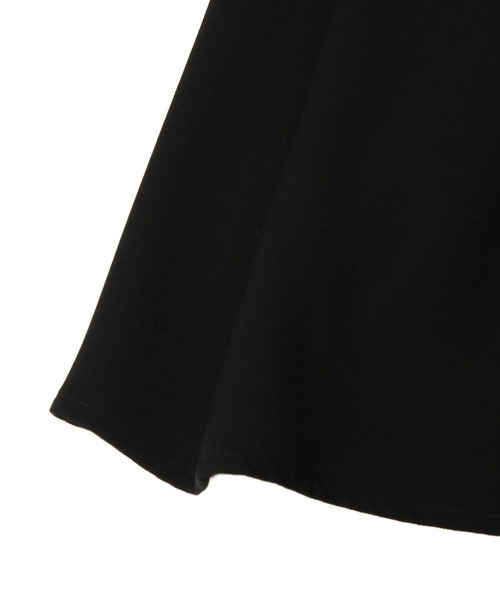 ADAM ET ROPE'（アダムエロペ）の「マーメイドジャンパーワンピース（ジャンパースカート・レディース・ブラック/キナリ・FREE）」の9枚目の写真