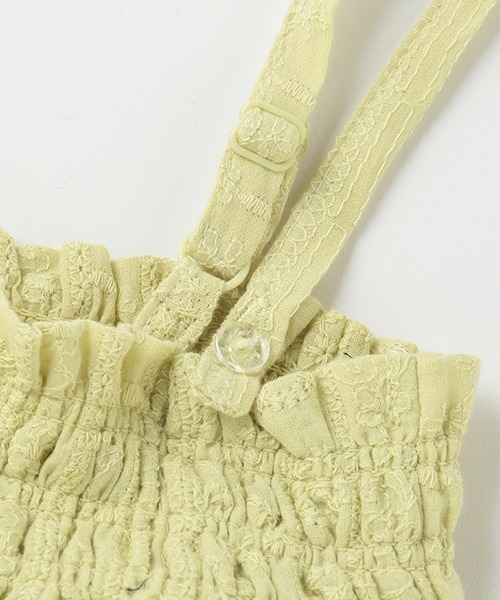 petit main（プティマイン）の「【リンク】2wayシャーリングスカート（スカート・キッズ・グリーン/クリーム/ブラック・M/S/L）」の9枚目の写真