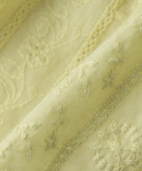 petit main（プティマイン）の「【リンク】2wayシャーリングスカート（スカート・キッズ・グリーン/クリーム/ブラック・M/S/L）」の7枚目の写真