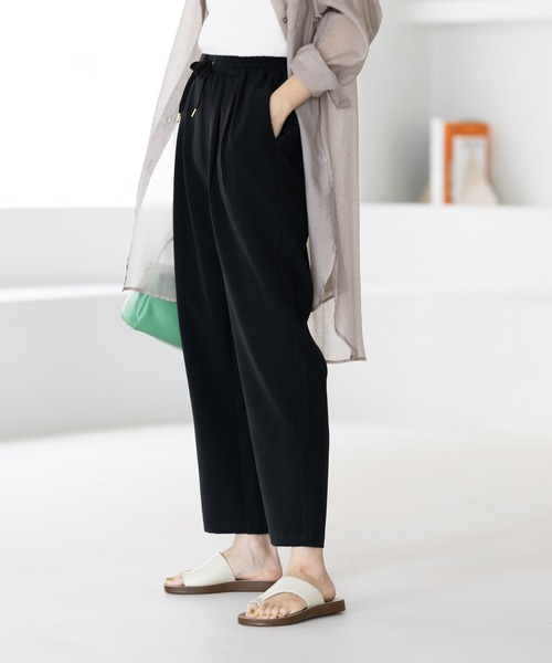 GeeRA(ジーラ)の「楽ちんストレッチ大人リラックスパンツ(その他パンツ・レディース・ブラック/ブルー/モカ・MEDIUM/LARGE/X-LARGE)」の2枚目の写真