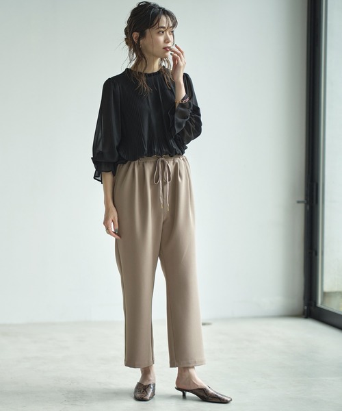 GeeRA(ジーラ)の「楽ちんストレッチ大人リラックスパンツ(その他パンツ・レディース・ブラック/ブルー/モカ・MEDIUM/LARGE/X-LARGE)」の17枚目の写真