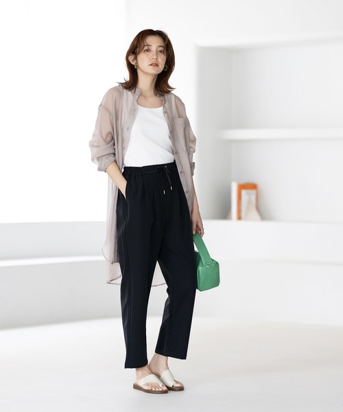 GeeRA(ジーラ)の「楽ちんストレッチ大人リラックスパンツ(その他パンツ・レディース・ブラック/ブルー/モカ・MEDIUM/LARGE/X-LARGE)」の14枚目の写真