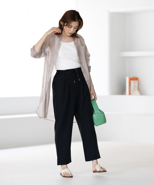 GeeRA(ジーラ)の「楽ちんストレッチ大人リラックスパンツ(その他パンツ・レディース・ブラック/ブルー/モカ・MEDIUM/LARGE/X-LARGE)」の15枚目の写真