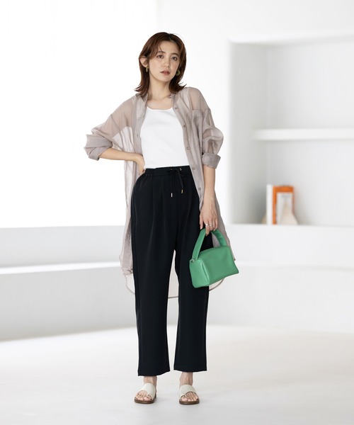 GeeRA(ジーラ)の「楽ちんストレッチ大人リラックスパンツ(その他パンツ・レディース・ブラック/ブルー/モカ・MEDIUM/LARGE/X-LARGE)」の13枚目の写真
