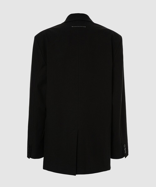 MM6 Maison Margiela(エムエムシックス メゾン マルジェラ)の「JACKET(テーラードジャケット・レディース・ブラック・40)」の2枚目の写真