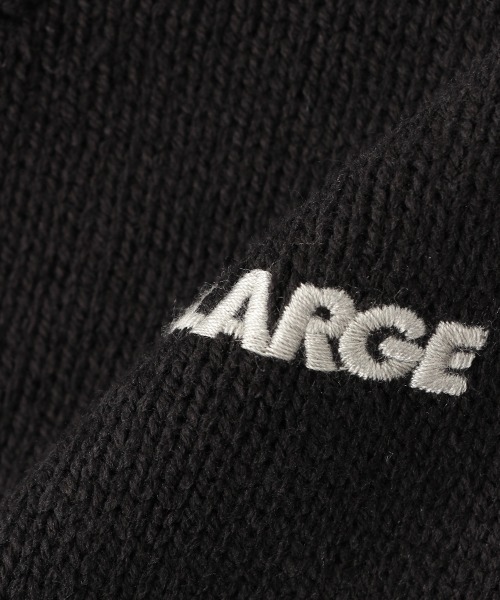 XLARGE KIDS(エクストララージキッズ)の「ニットVベスト(ベスト・キッズ・ブラック/トップグレー・110cm/100cm/140cm/130cm/90cm/120cm)」の4枚目の写真