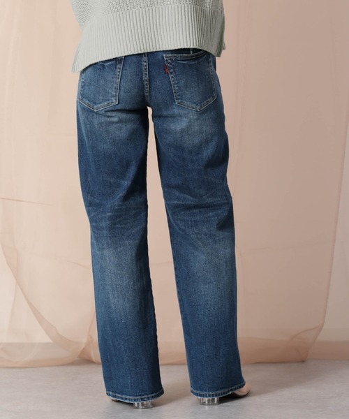 cepo(セポ)の「セミワイドデニムパンツ(デニムパンツ・レディース・ブルー系2/ブルー系3・S/M)」の5枚目の写真