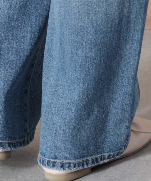 cepo(セポ)の「セミワイドデニムパンツ(デニムパンツ・レディース・ブルー系2/ブルー系3・S/M)」の8枚目の写真