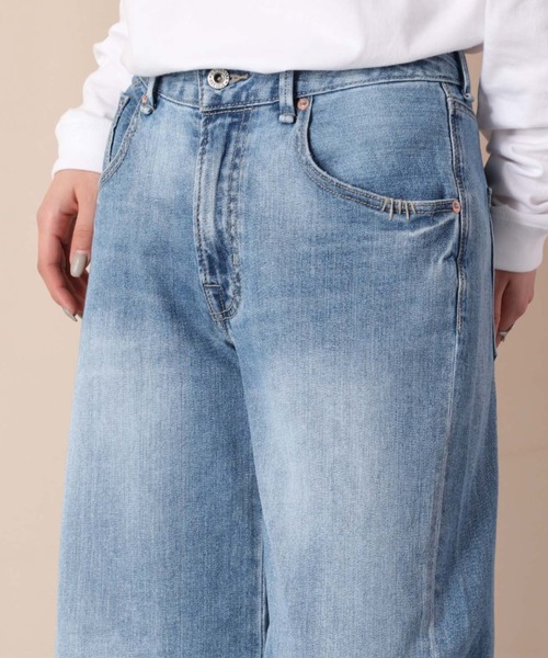 cepo(セポ)の「セミワイドデニムパンツ(デニムパンツ・レディース・ブルー系2/ブルー系3・S/M)」の10枚目の写真