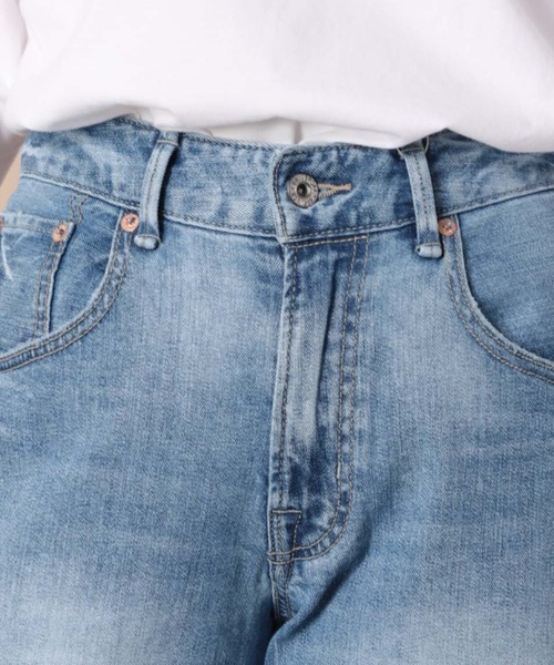 cepo(セポ)の「セミワイドデニムパンツ(デニムパンツ・レディース・ブルー系2/ブルー系3・S/M)」の11枚目の写真