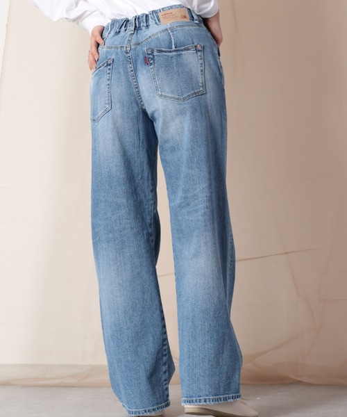 cepo(セポ)の「セミワイドデニムパンツ(デニムパンツ・レディース・ブルー系2/ブルー系3・S/M)」の12枚目の写真